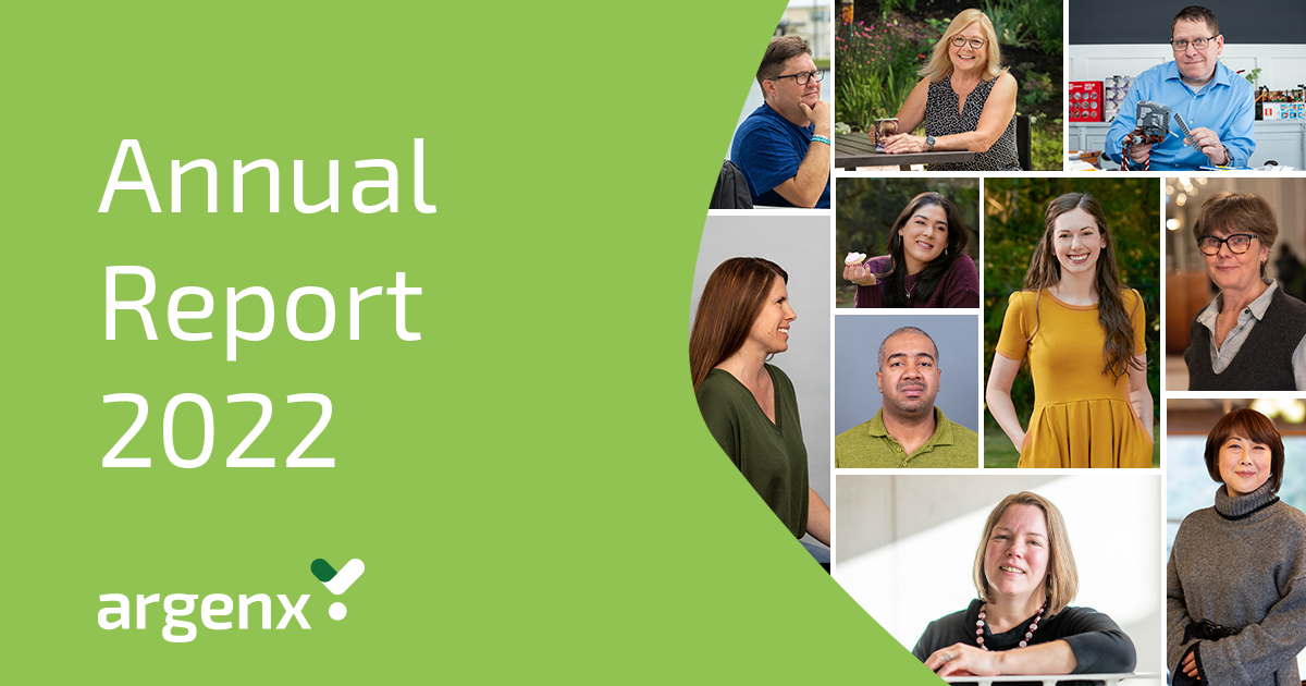 Company Profile argenx Annual Report 2022